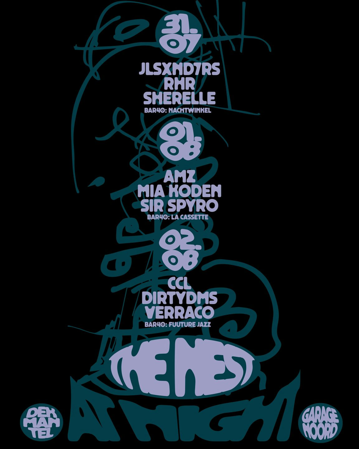 The Nest @ Garage Noord (At Night)
