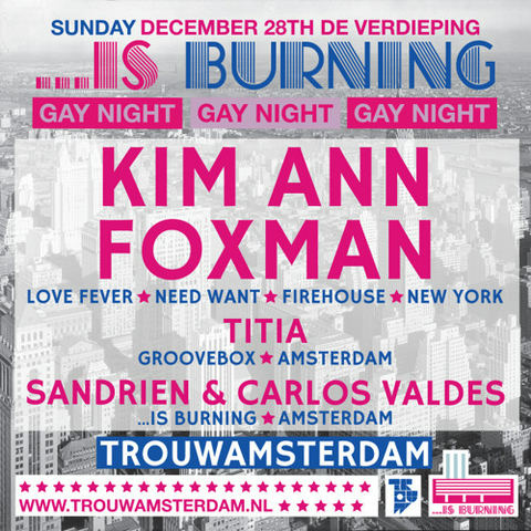 Sandrien & Carlos Valdes - Is Burning Mix December 2014 by TrouwAmsterdam